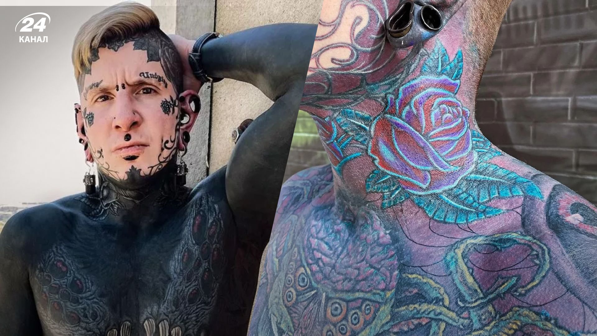Модифікатор тіла витратив 6 мільйонів гривень на татуювання - де боліло найбільше - Gentleman Модифікатор тіла витратив 6 мільйонів гривень на татуювання - де боліло найбільше - Gentleman