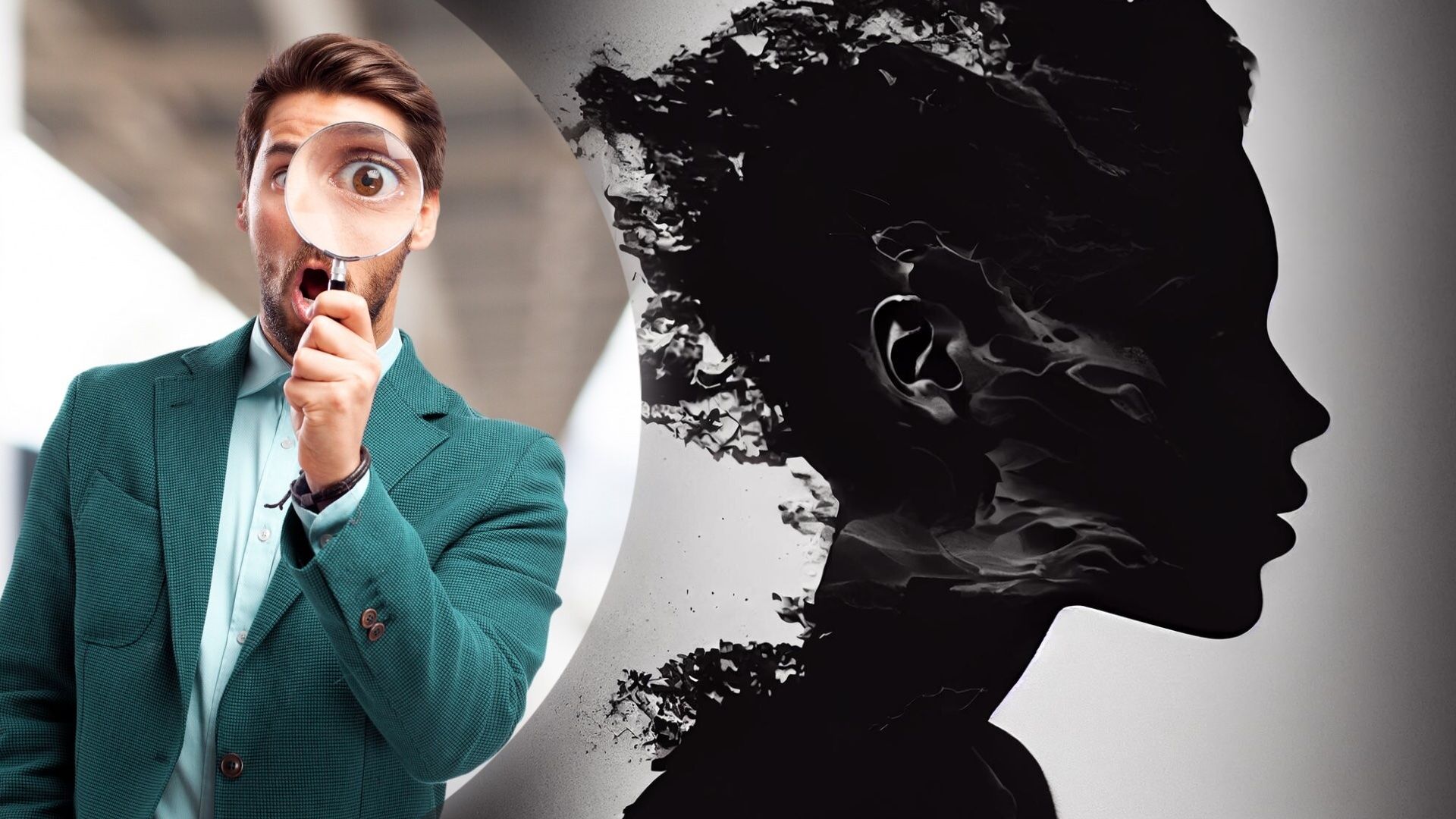 Знайдіть на оптичній ілюзії жінку Знайдіть на оптичній ілюзії жінку